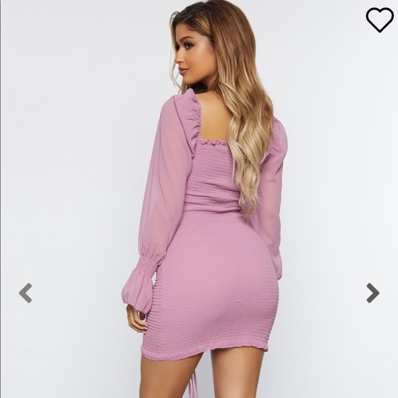 Fashion Nova Dresses & Skirts - " love for Life ruched mini dress"